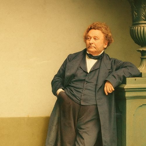 Adolphe Cremieux Famous Lawyer in 19th Century France AI coloured